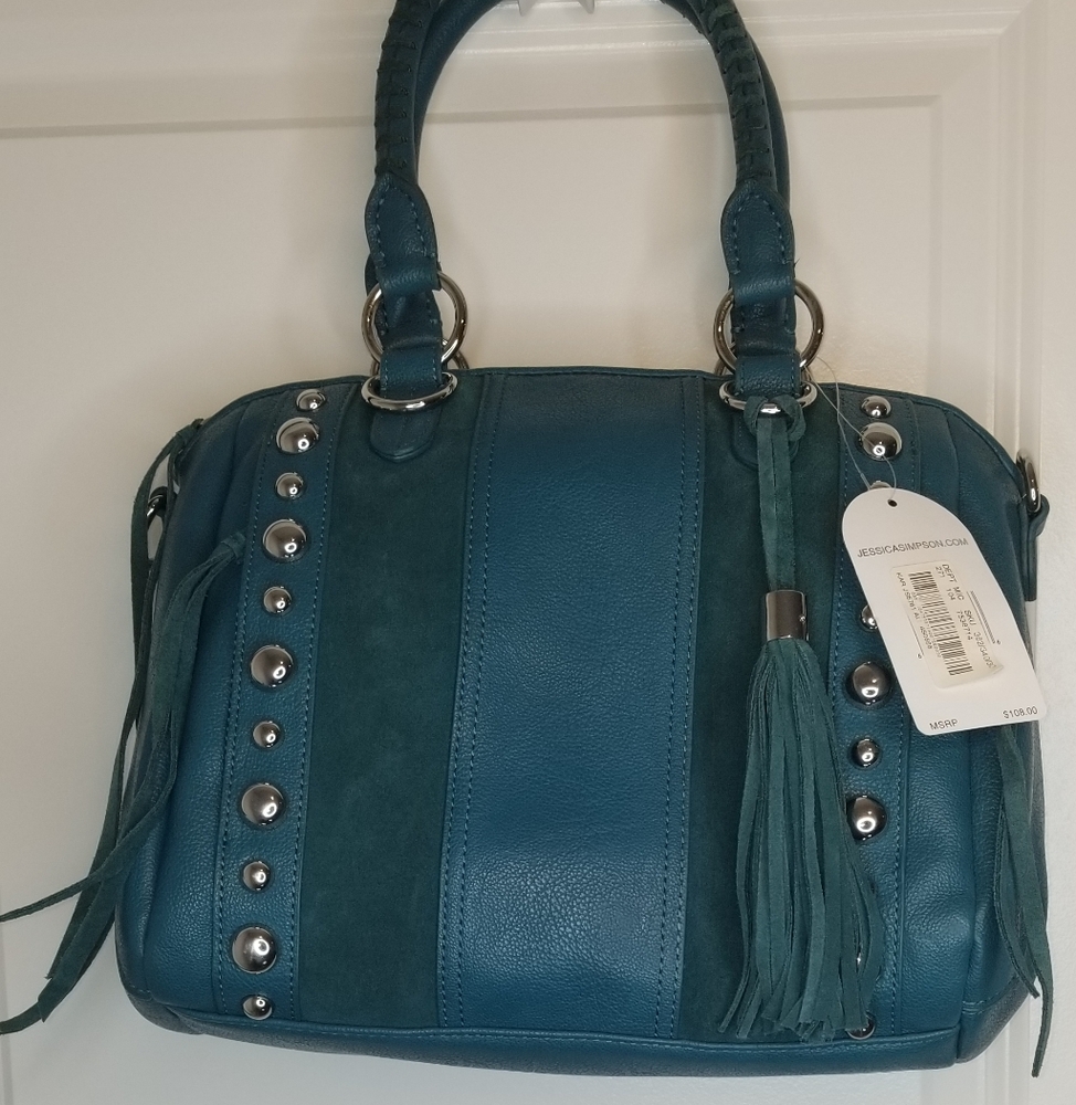 Jessica Simpson Teal Crossbody Purse